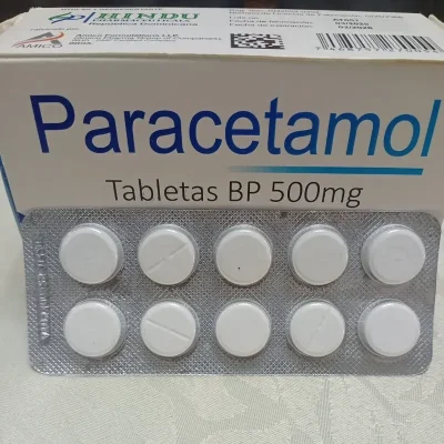 Paracetamol (10 tab de 500 mg)