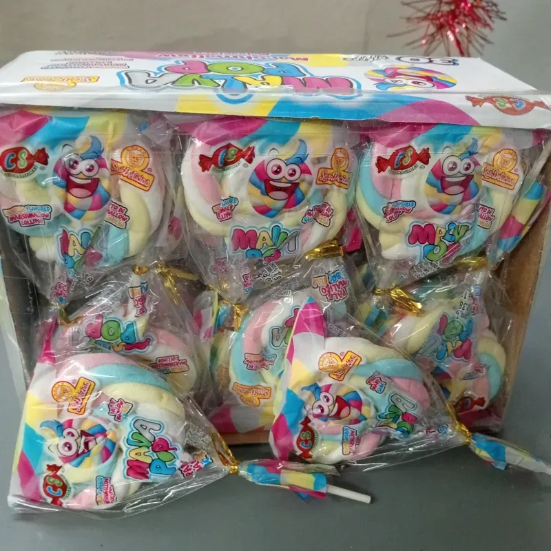 Paletas de malvaviscos