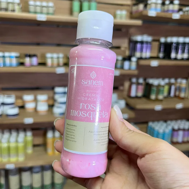 Crema hidratante de rosa mosqueta