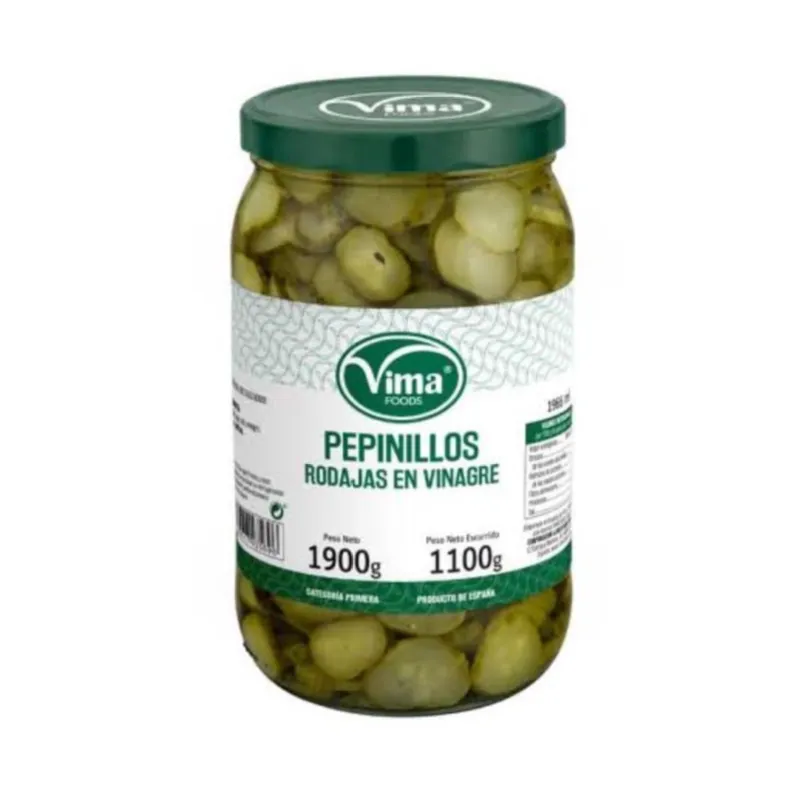 Pepinillos en Rodajas en Vinagre 1.9kg