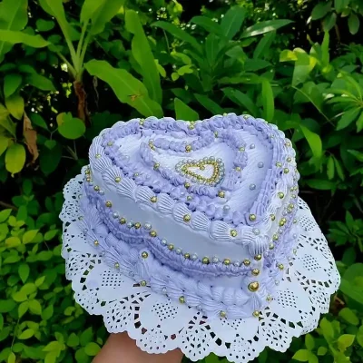 Pastel de corazón 3 leches