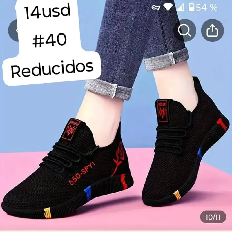 Tenis negros 550