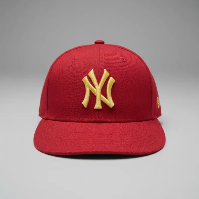 Gorra roja de NY