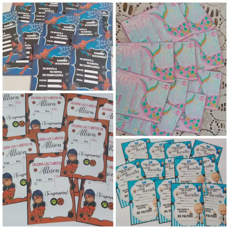 Invitación Personalizada pequeña