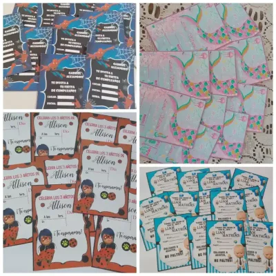 Invitación Personalizada pequeña