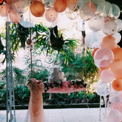 Boda Salmón y Vintage