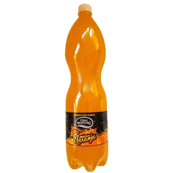 Pomo de Refresco 1.5 L sabor naranja