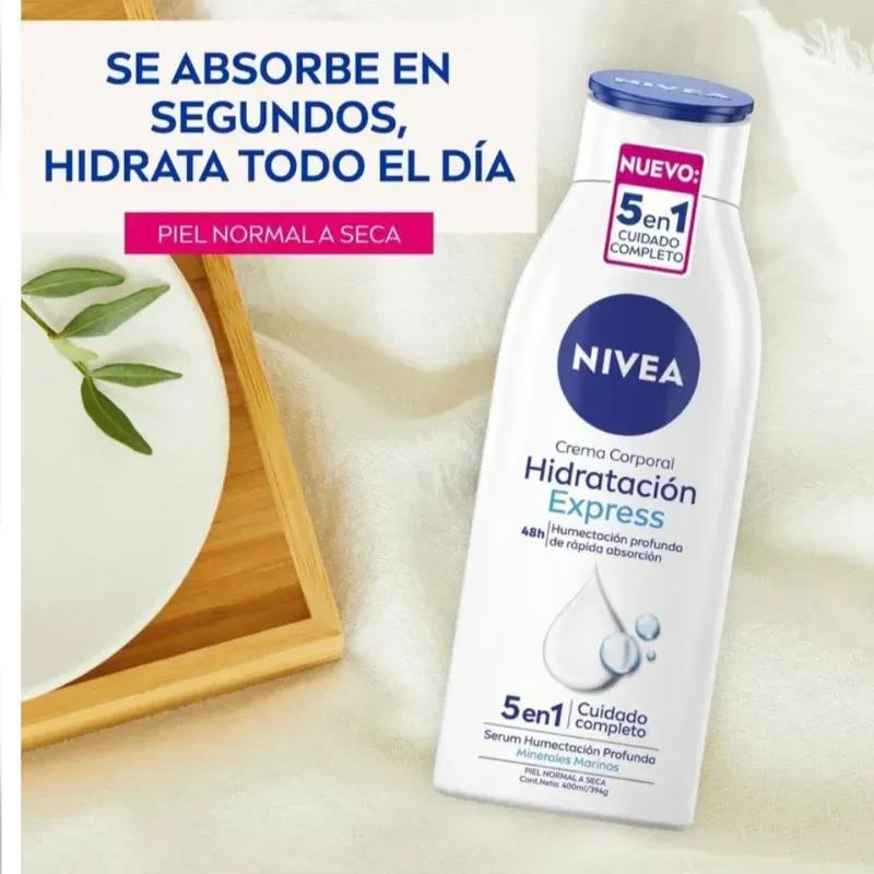 Crema NIVEA Hidratación Express