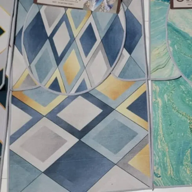 Set de alfombras para el baño