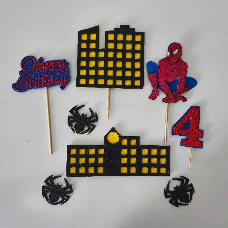 Cake topper (Spiderman)