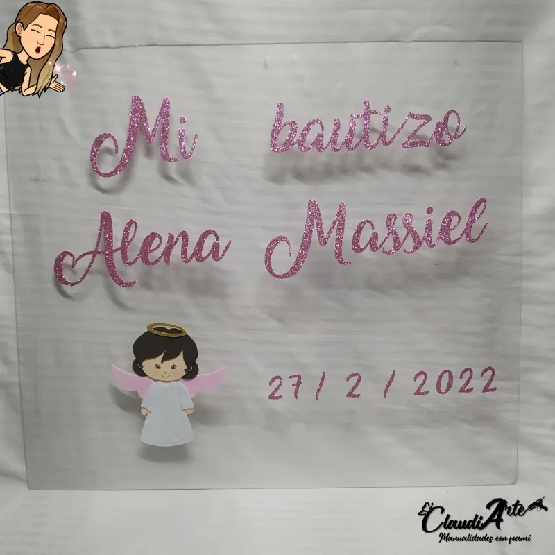 Cartel de bienvenida