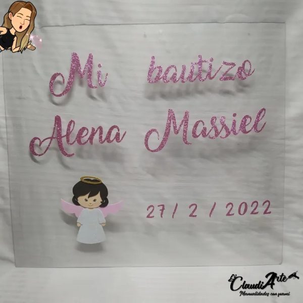 Cartel de bienvenida
