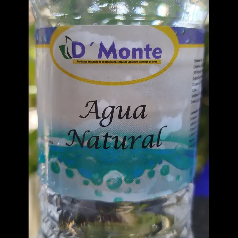 Agua Mineral D monte 500ml | Agua de Manantial Natural | Compra Online