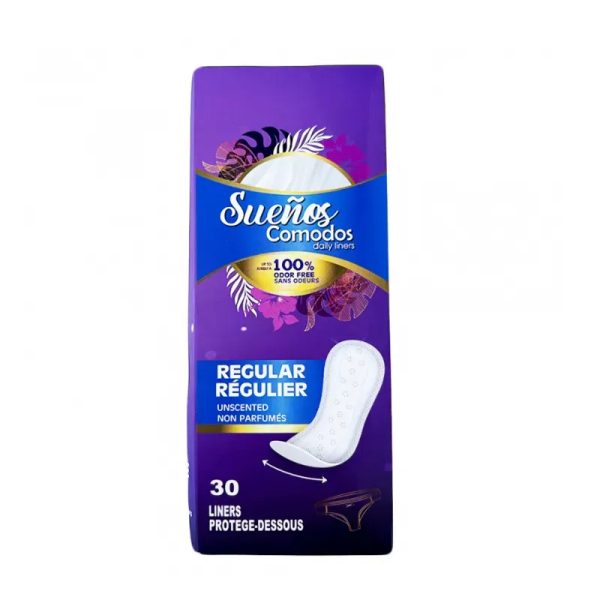 Protectores Diarios Sueños Cómodos – 30 unidades