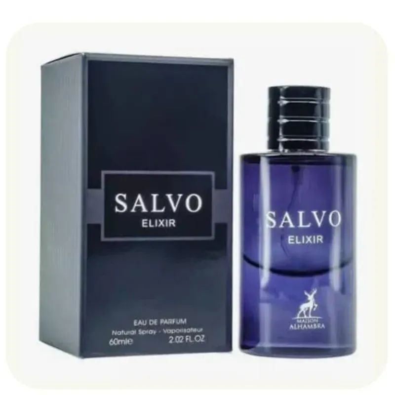 Salvo Elixir by Maison Alhambra 2oz 60ml Edp Spray for Men