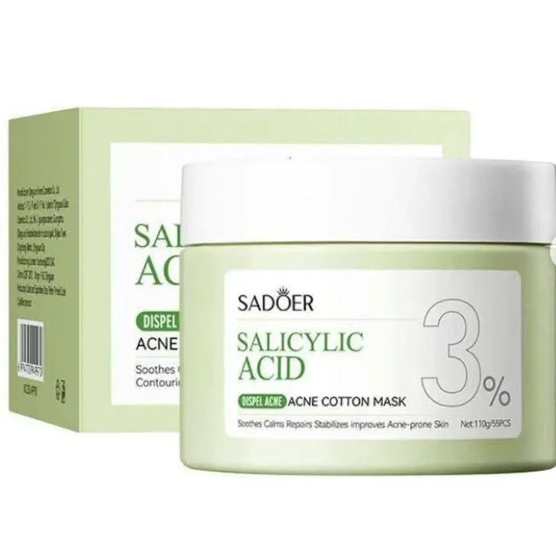 Mascarilla de algodón Sadoer con ácido salicílico