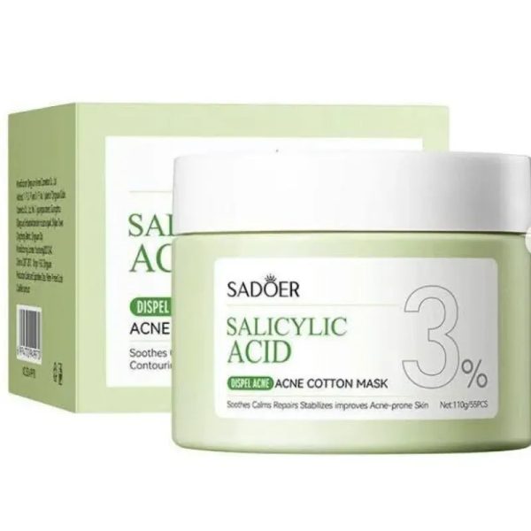 Mascarilla de algodón Sadoer con ácido salicílico
