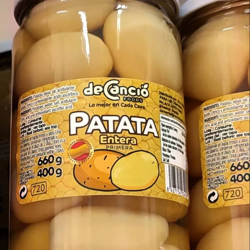 PATATAS ENCURTIDAS