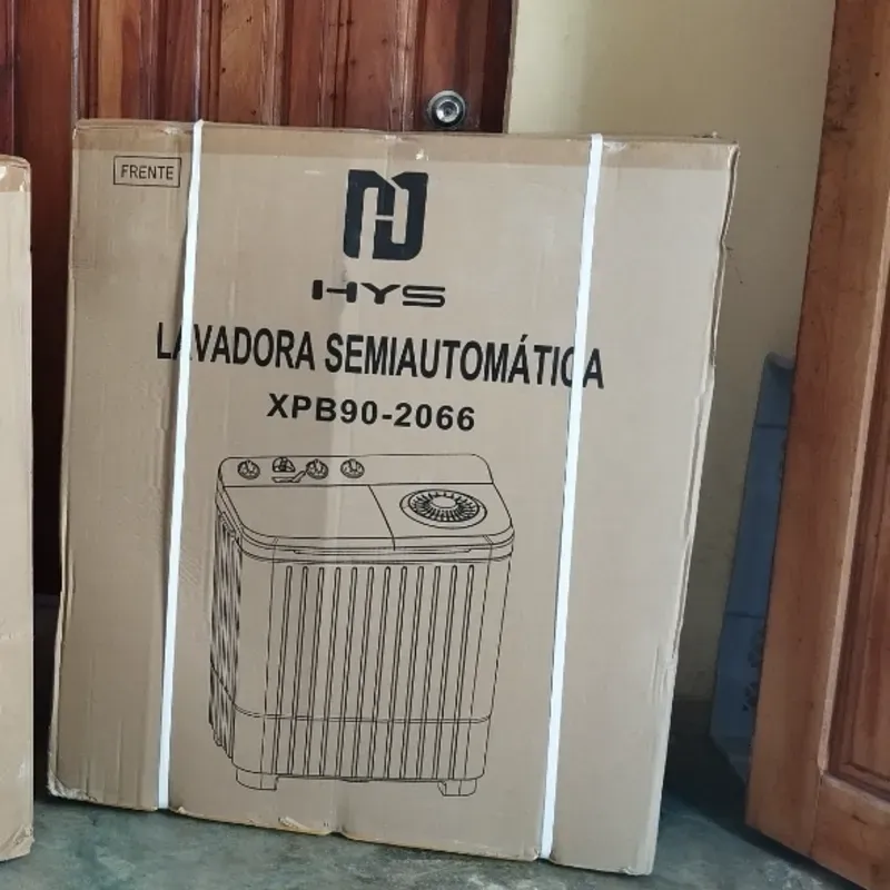 Lavadora semiautomática.