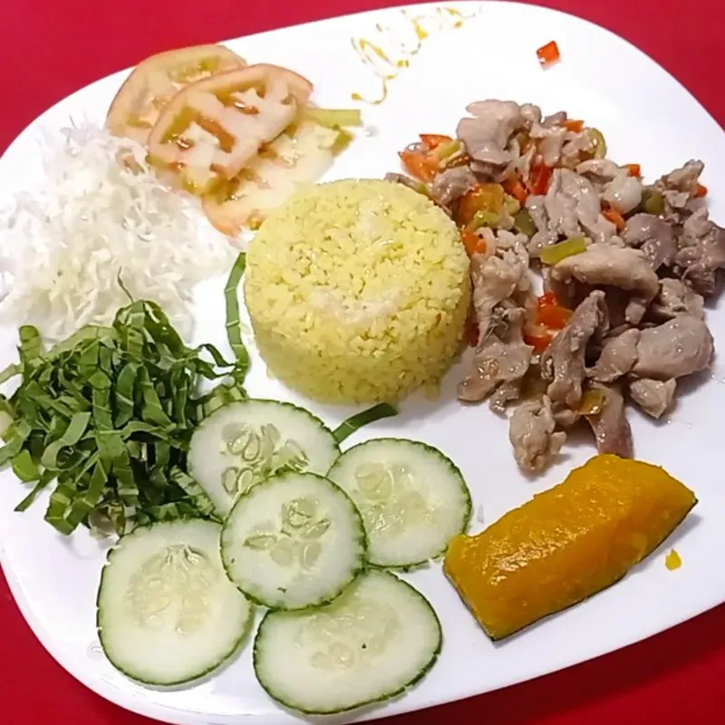 Fajitas de pollo salteadas