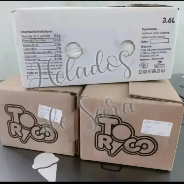 Caja de helado