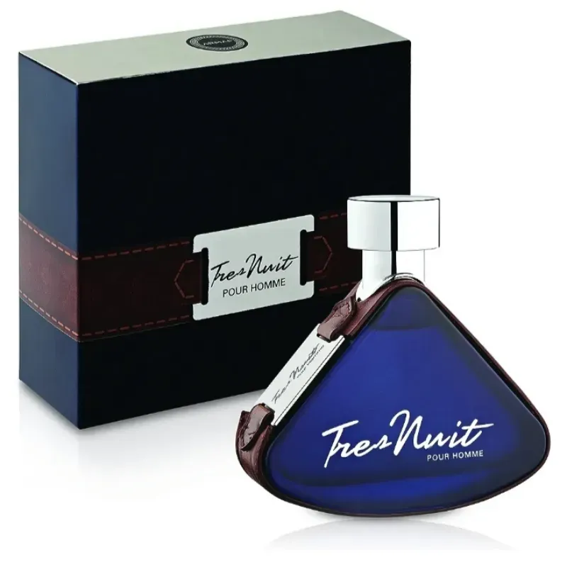 3.4 Oz Armaf, Tres Nuit para hombre. Eau de Toillete
