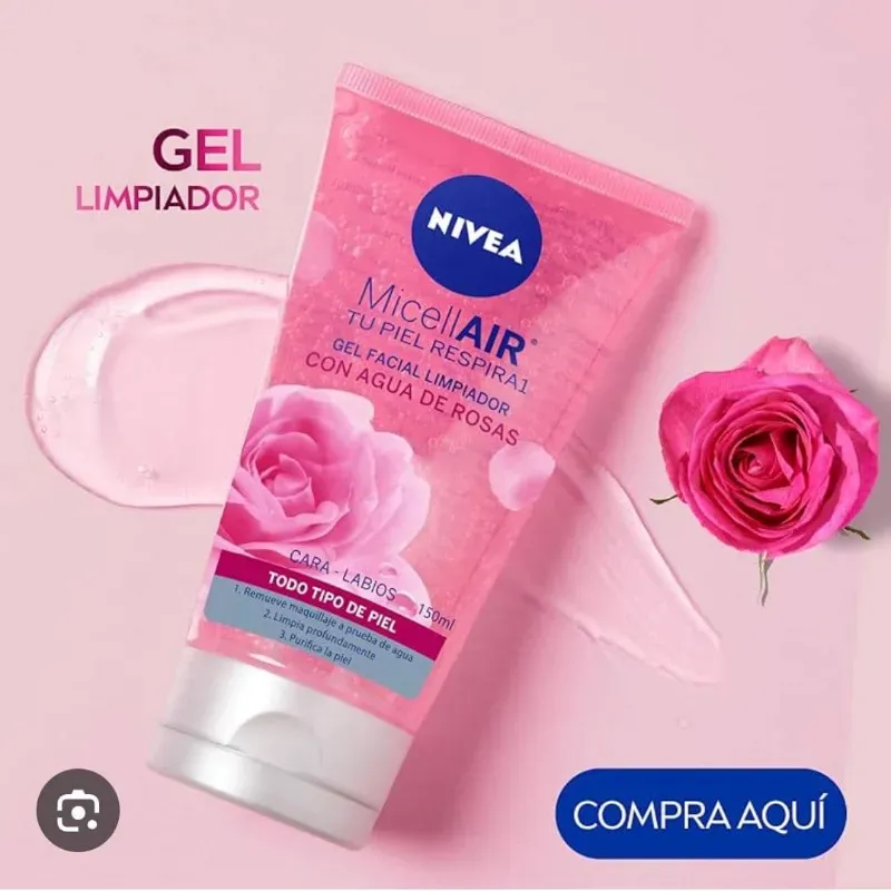 Gel facial limpiador de Nivea