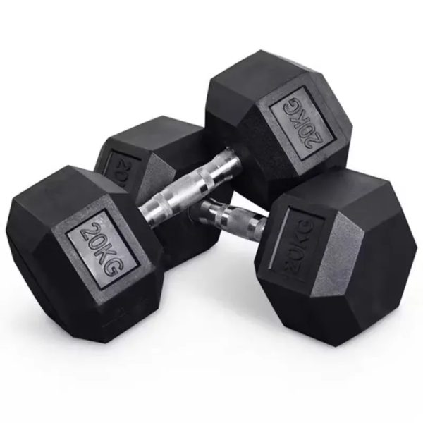 Mancuernas de Acero Engomadas (desde 37,5Kg hasta 50Kg)