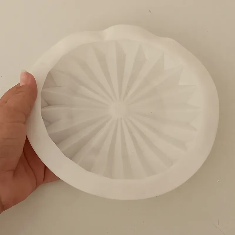 Molde diamantado flor