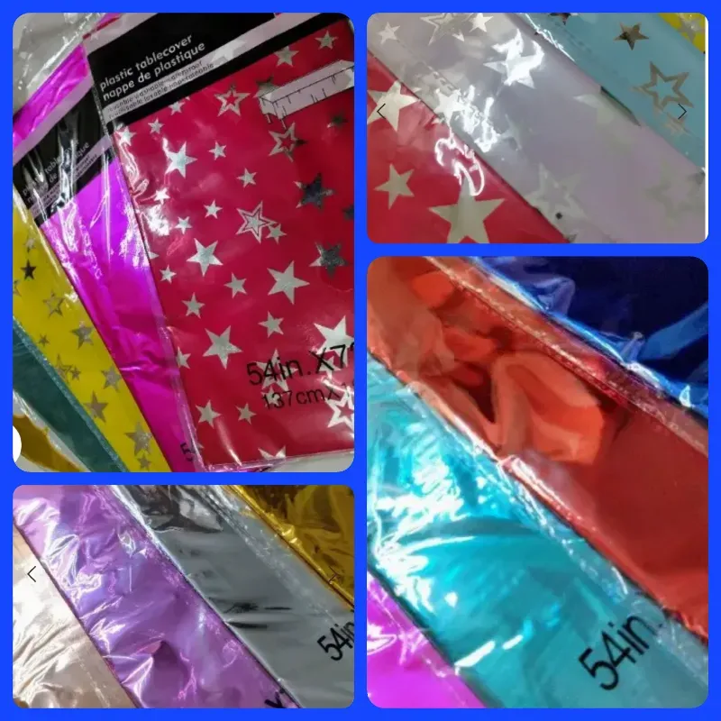 Manteles Metalizados