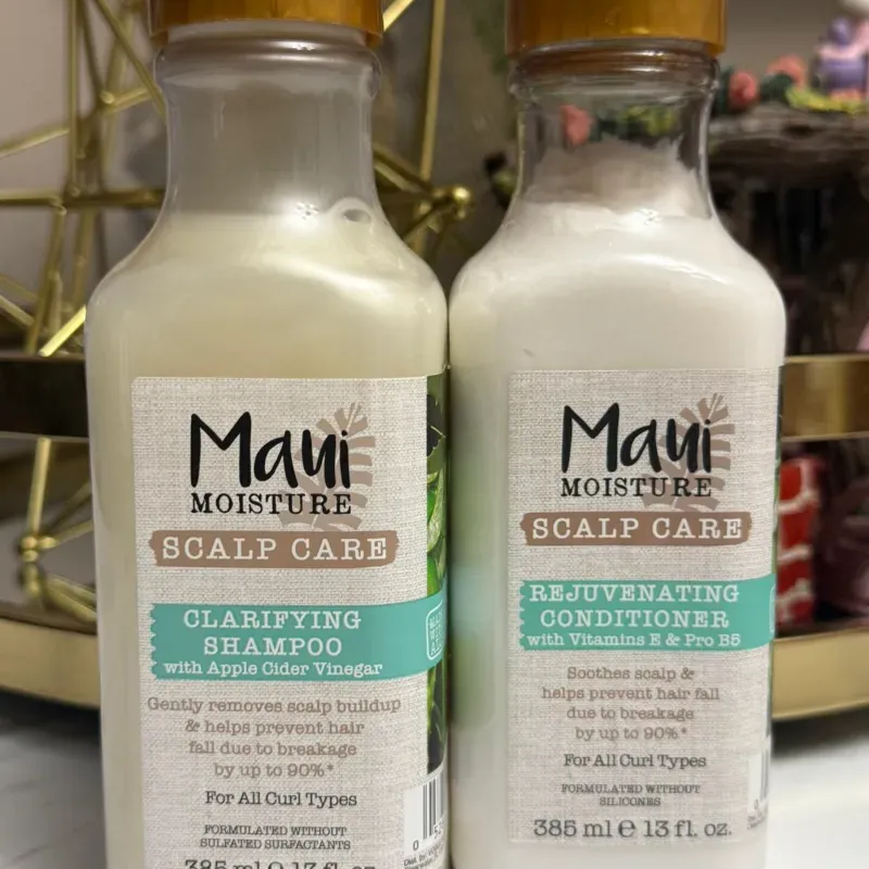 ✨ Shampoo y acondicionador Maui Moisture