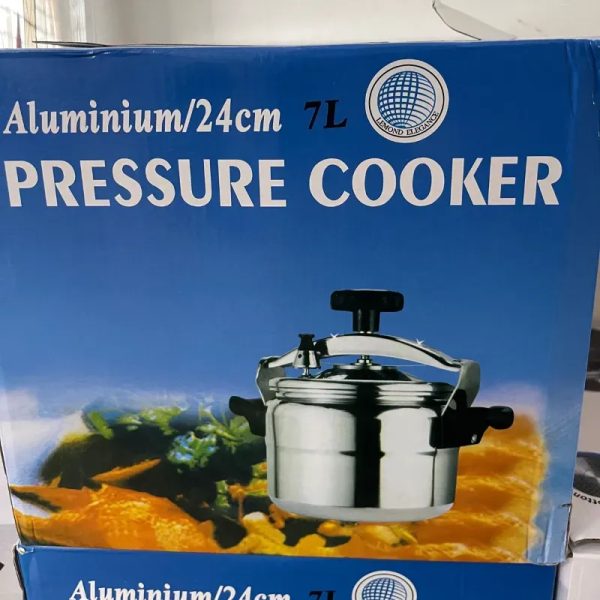 Olla de presión de 7 litros para cocina de gas.