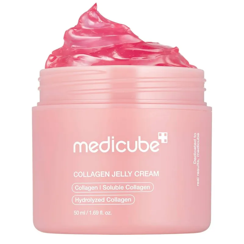 Crema de gelatina con niacinamida y colágeno