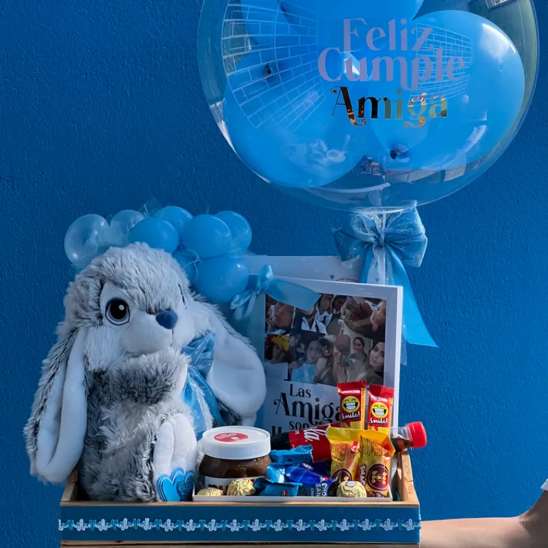 Ancheta con peluche grande