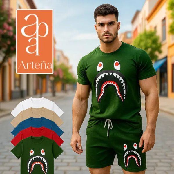 Juego de Pulóver y Short de Felpa