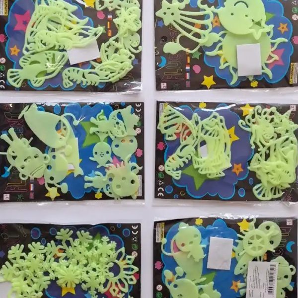 Paquete De Figuras Fosforescente