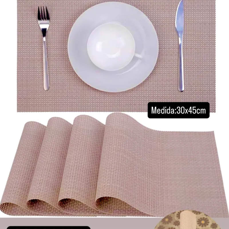 Doile Individual/Poliéster y PVC