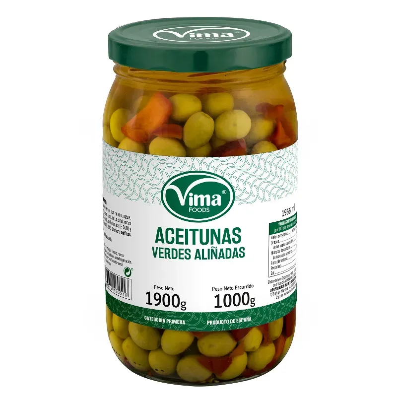 ACEITUNA ALIÑADA, 1/2 GALON, C/6 UND 1000079 PRECIO 8.82