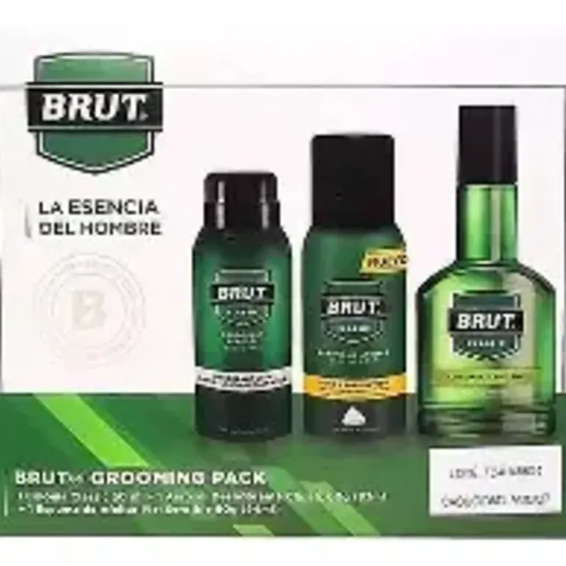 SET BRUT. (COLONIA, ESPUMA DE AFEITAR, DESODORANTE).
