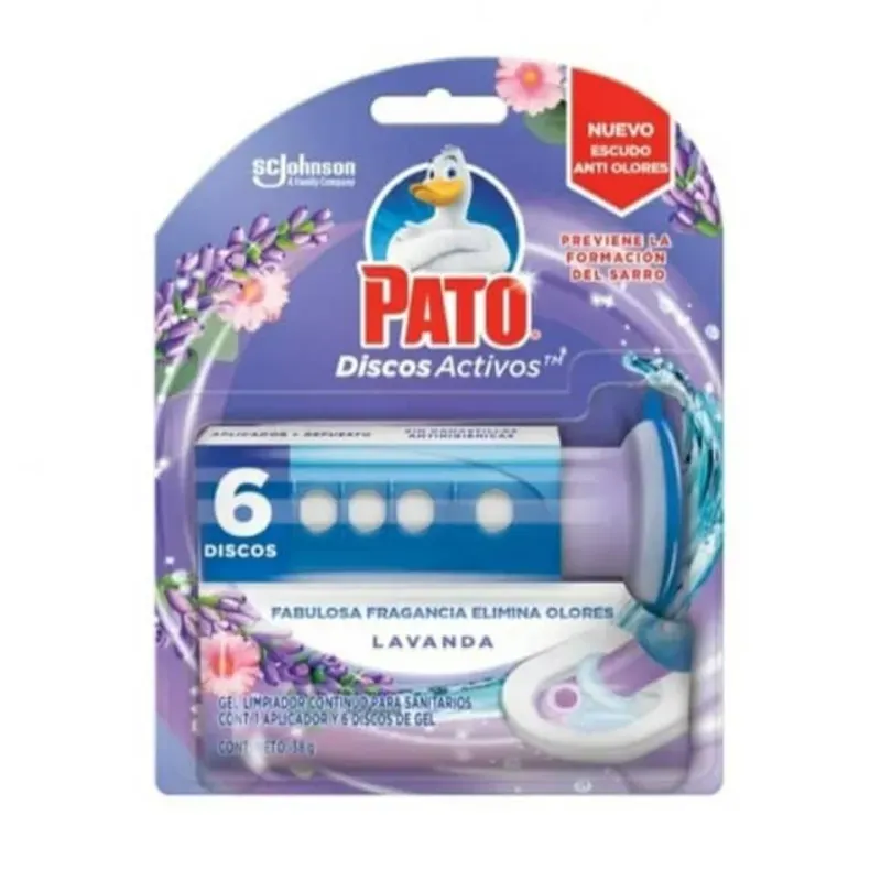 Pato de inodoro 6 discos