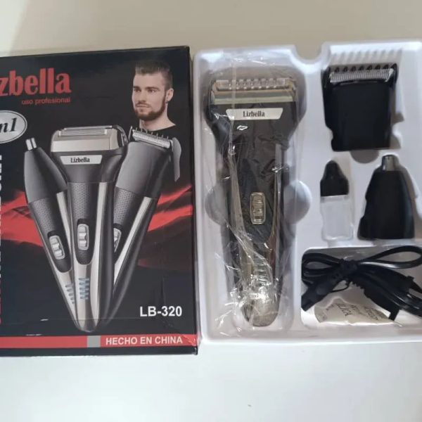 MAQUINA DE AFEITAR Y PELAR 3 EN 1