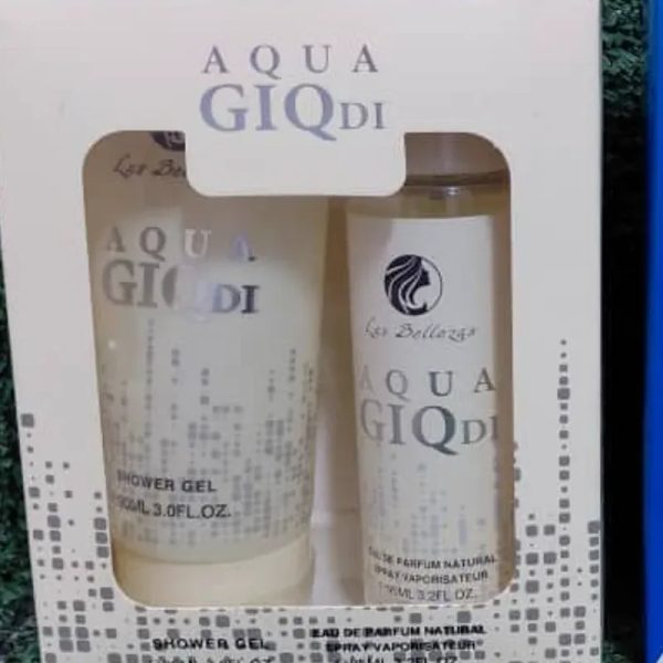 Set colonia + crema Aqua GiqDi