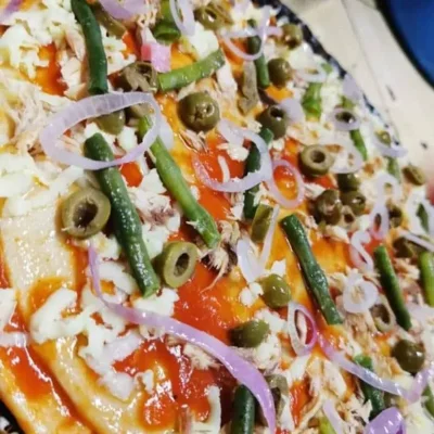 (QB) Pizza de Vegetales