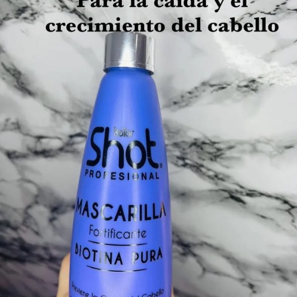 Mascarilla capilar de biotina pura Anti caída