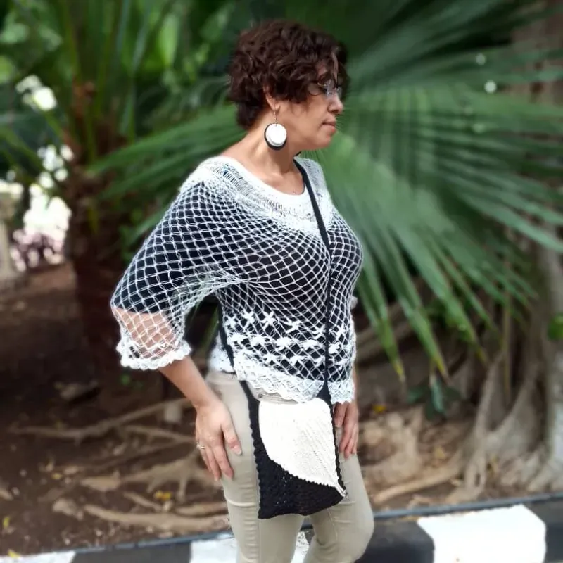 Blusa olas del mar.