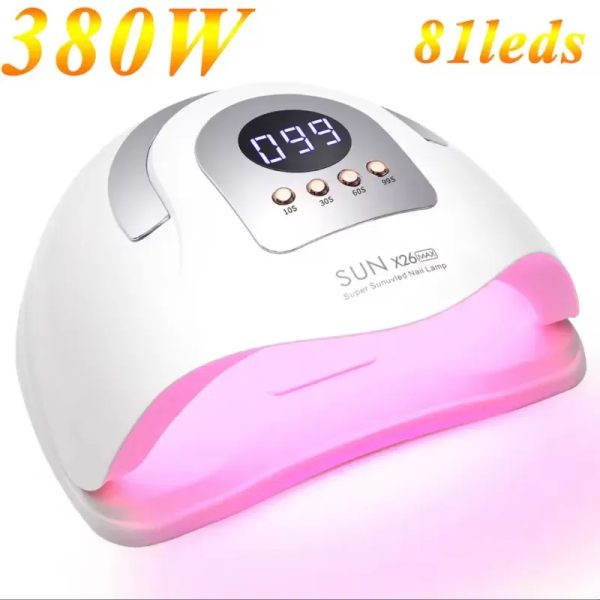 LÁMPARA UV SUN (380Watts) 81 LEDS