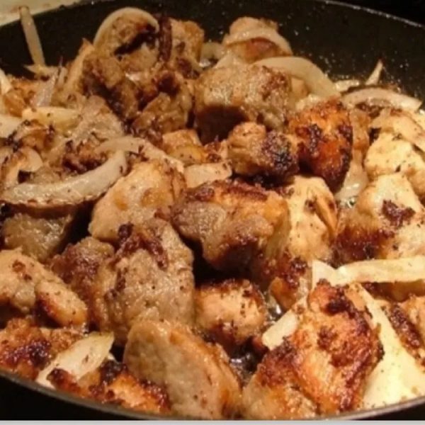 Masa de cerdo frita