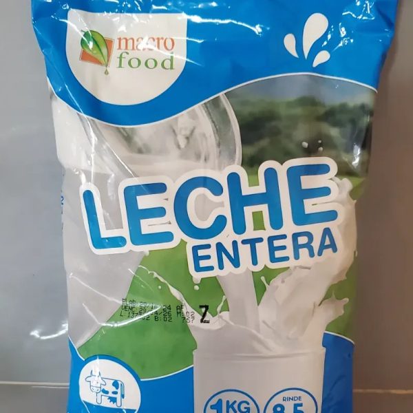 Leche entera en polvo Macro Food