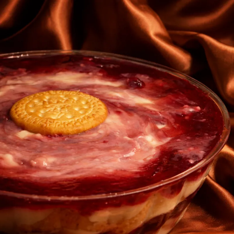 Pavé de frutos rojos