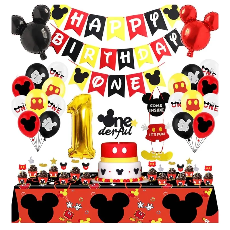  Kit Completo para el Primer Cumpleaños de Niño 